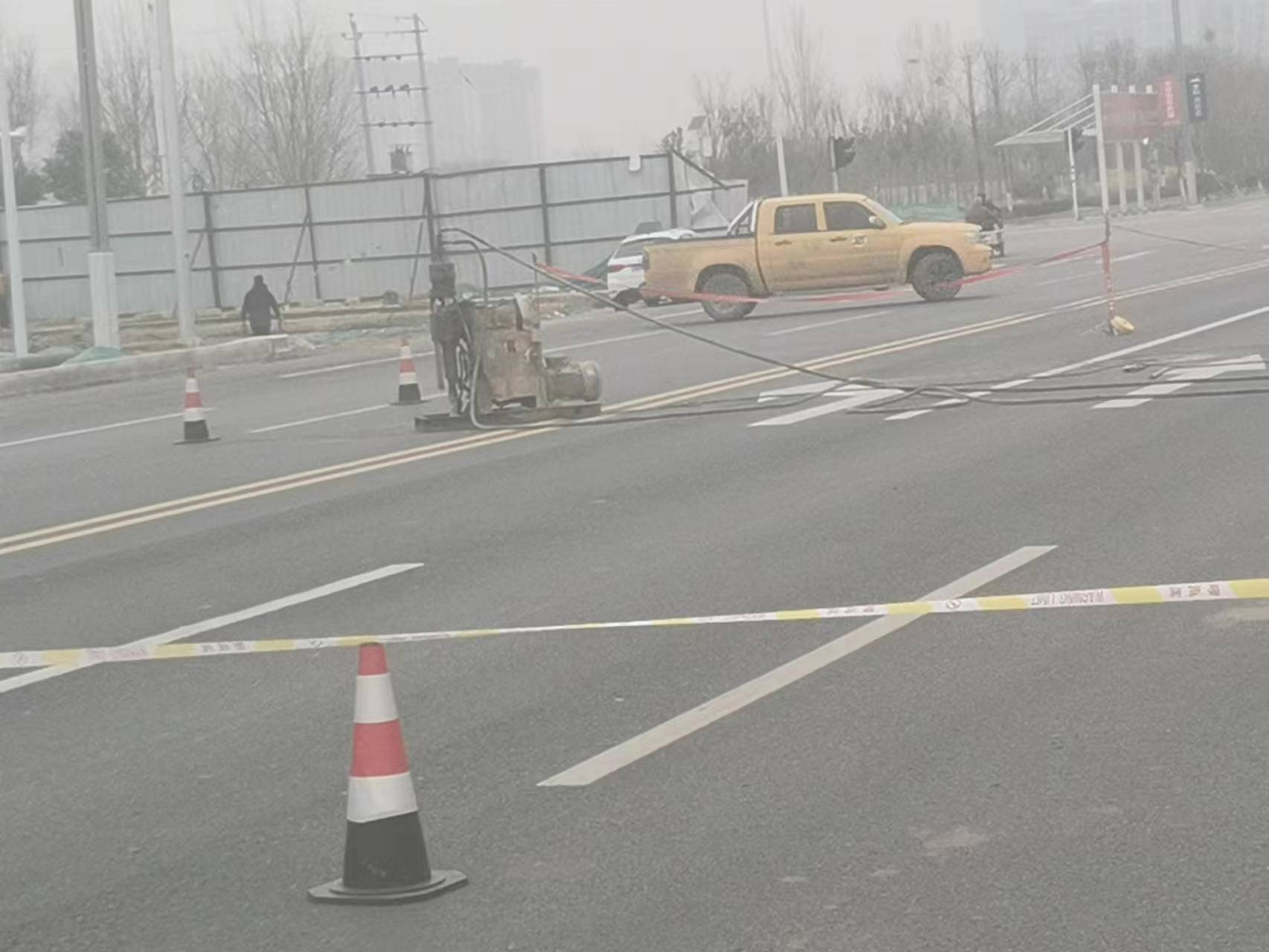 新宾公路路基沉陷注浆